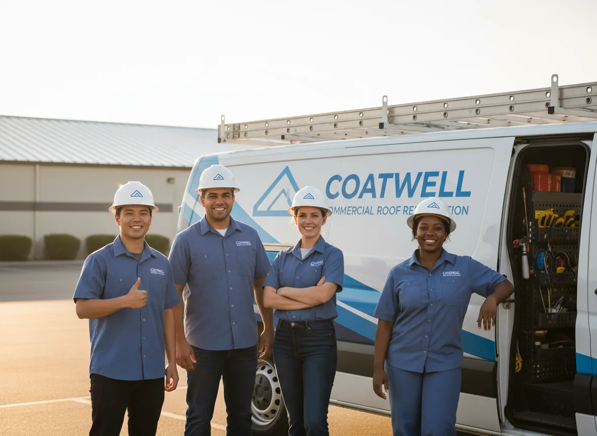 Commercial roof coating company in Rockwall, TX